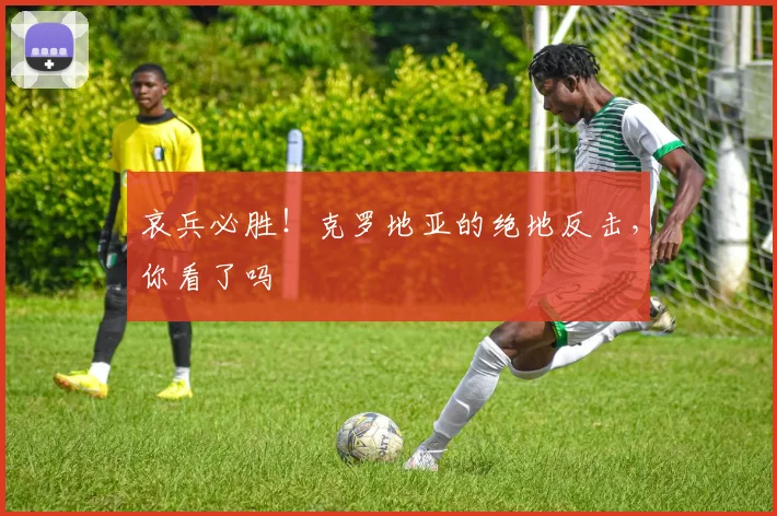 哀兵必胜!克罗地亚的绝地反击,你看了吗