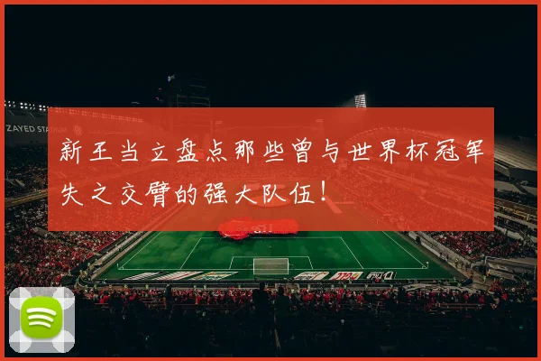 新王当立盘点那些曾与世界杯冠军失之交臂的强大队伍！