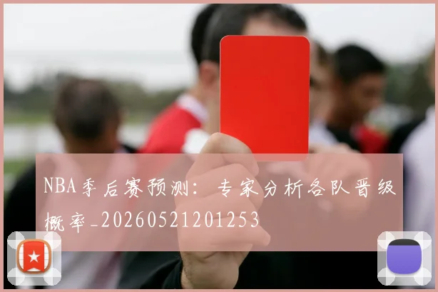 NBA季后赛预测:专家分析各队晋级概率_20260521201253