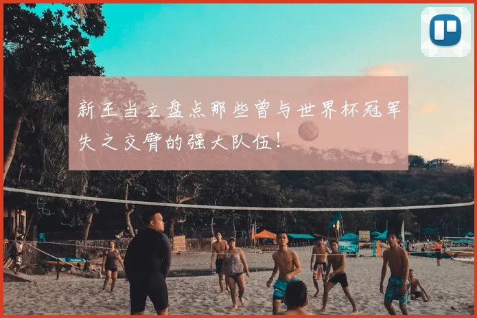 新王当立盘点那些曾与世界杯冠军失之交臂的强大队伍！